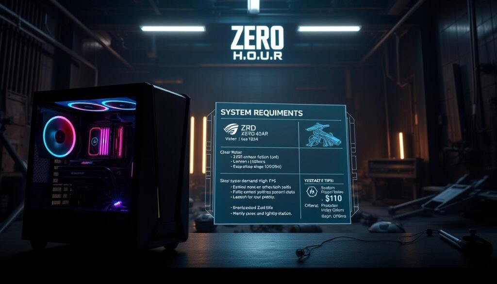 System Requirements for Zero Hour Game System Requirements for Zero Hour Game