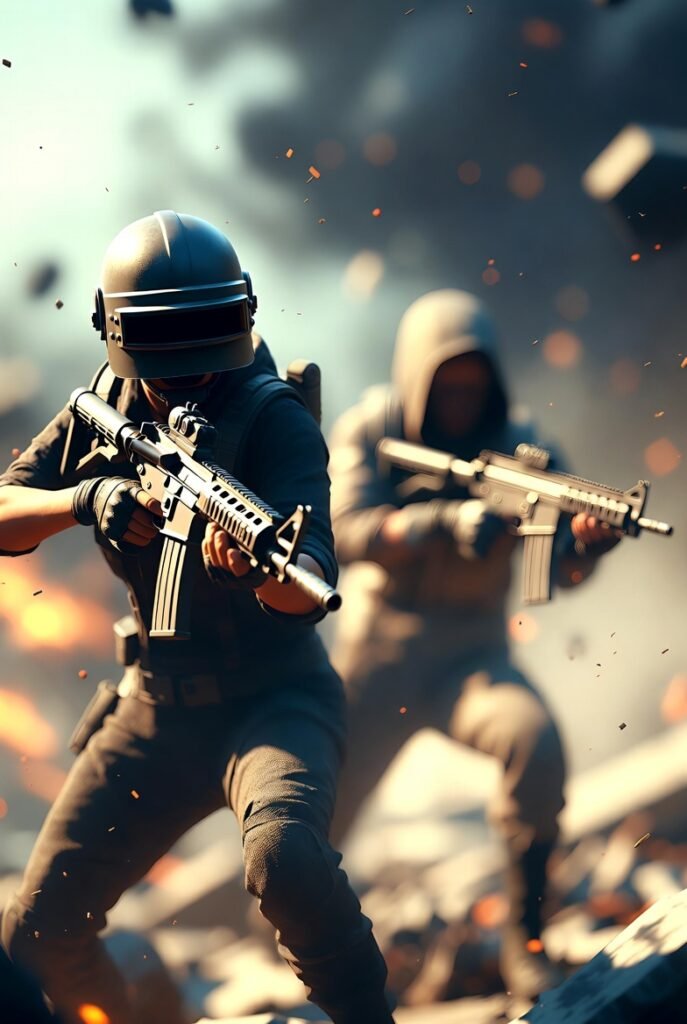 Fortnite combat action