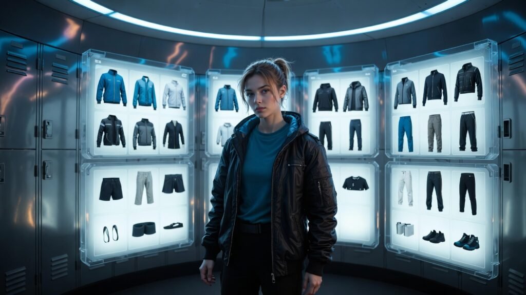 Skin selection screen