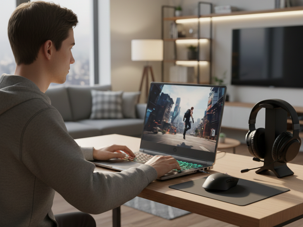 gaming laptop lifestyle